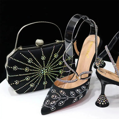 Bling Shoe & Bag Set
