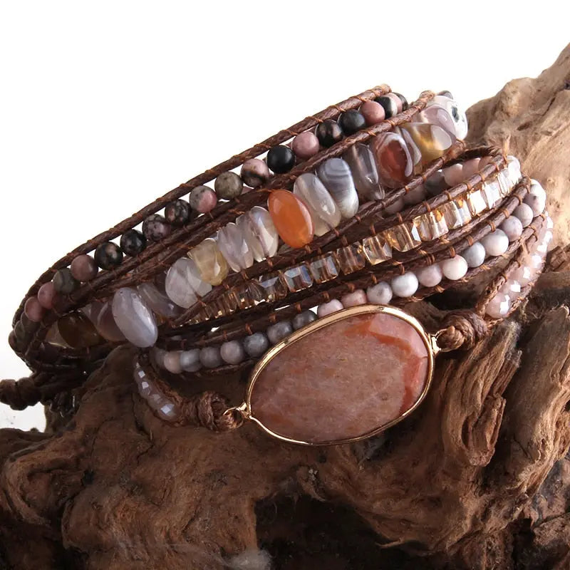 Bohemian Stone Bracelet Coco & Dee