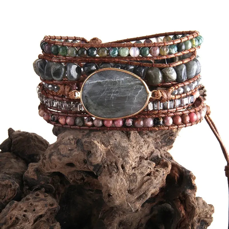 Bohemian Stone Bracelet Coco & Dee