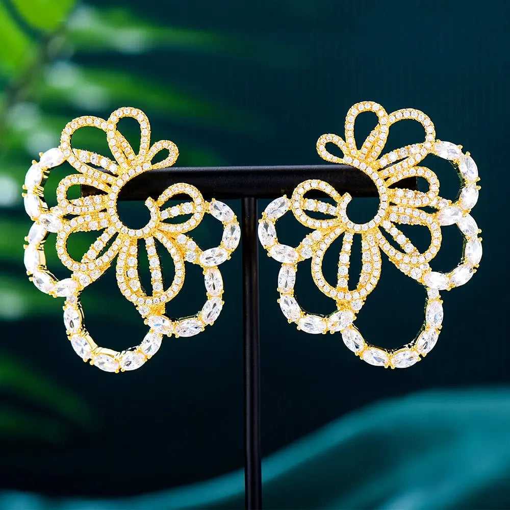Brincos Flower Earrings Coco & Dee