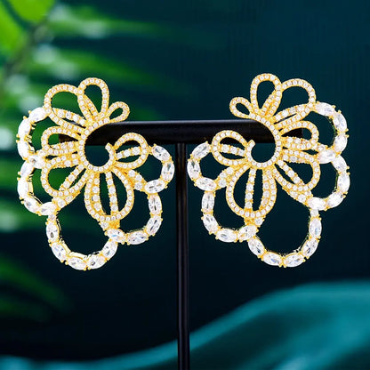 Brincos Flower Earrings Coco & Dee