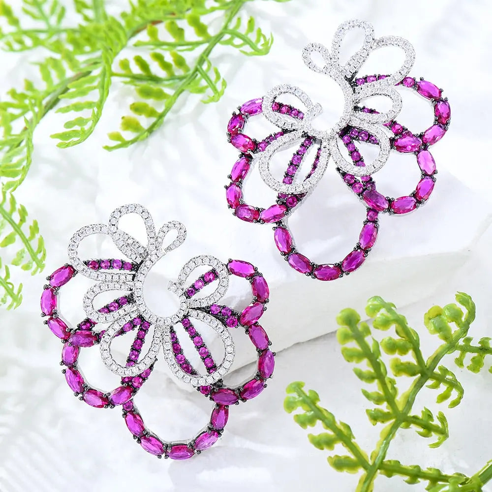 Brincos Flower Earrings Coco & Dee
