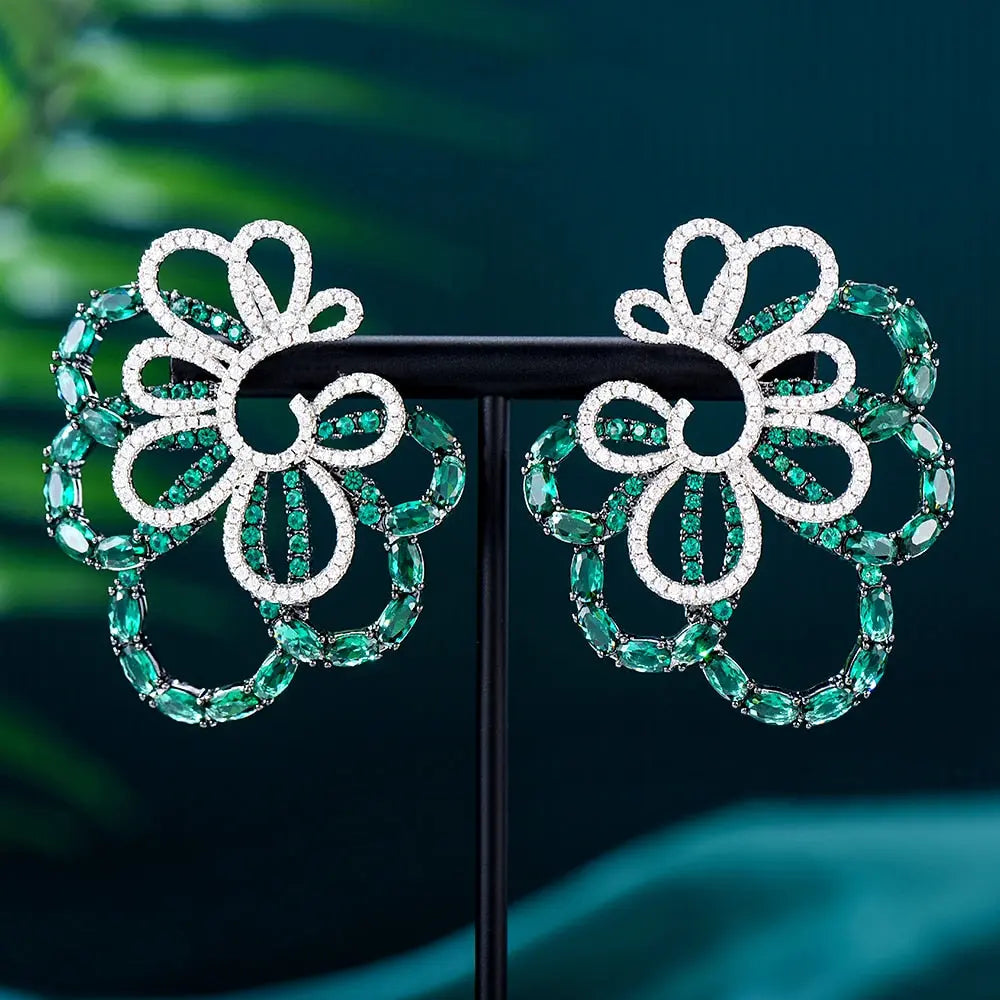 Brincos Flower Earrings Coco & Dee
