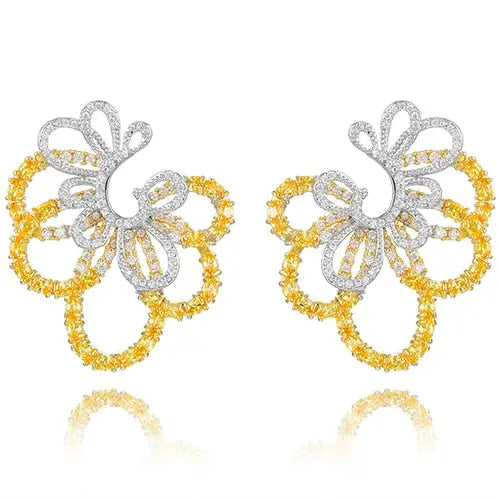 Brincos Flower Earrings Coco & Dee
