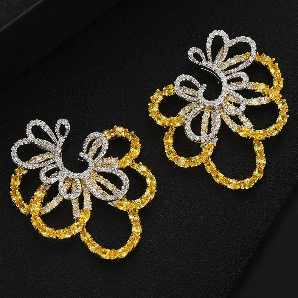Brincos Flower Earrings Coco & Dee