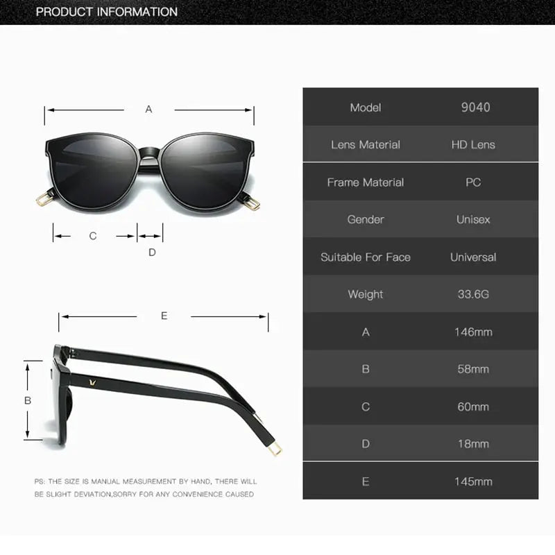 Cat Eye Elegant Sunglasses Coco & Dee