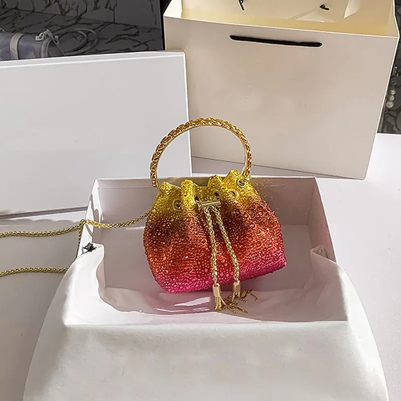 Crystal Rhinestone Clutch Coco & Dee