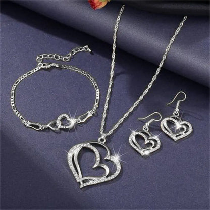 Dazzling Heart Jewelry Set Coco & Dee