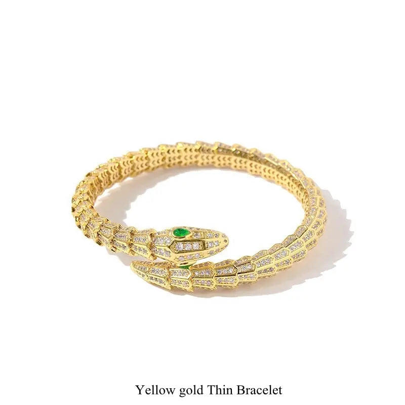 Designer Snake Jewelry Set