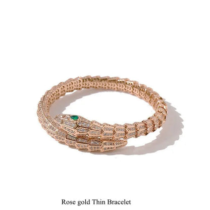 Designer Snake Jewelry Set