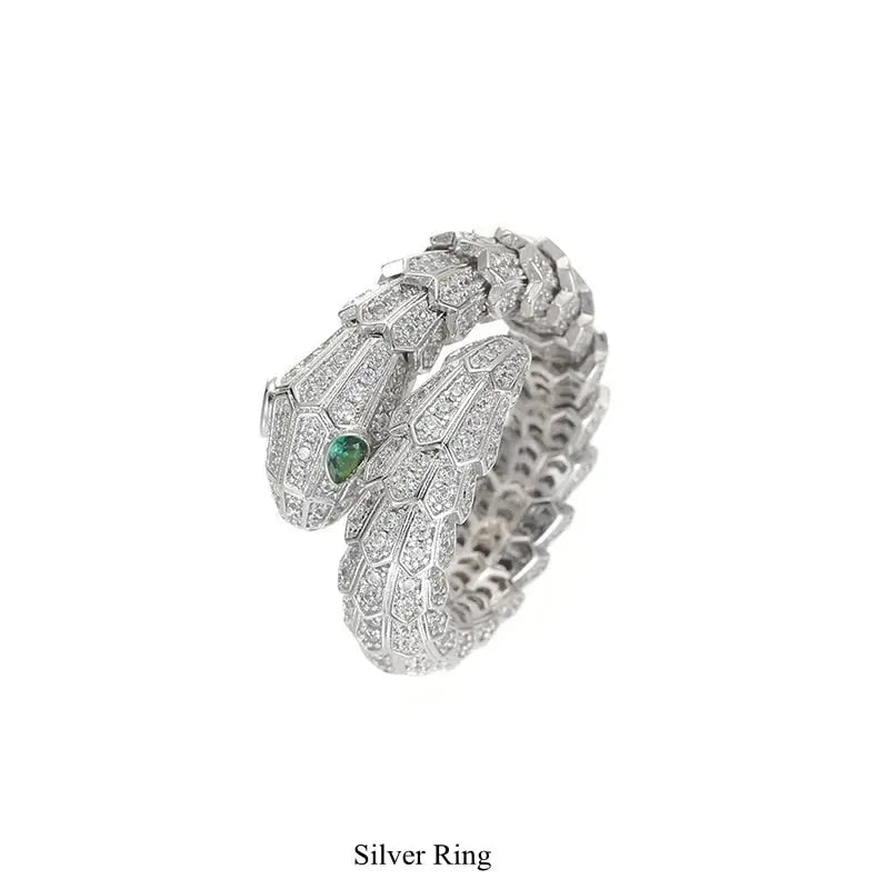 Designer Snake Jewelry Set