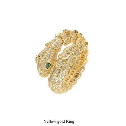 Designer Snake Jewelry Set