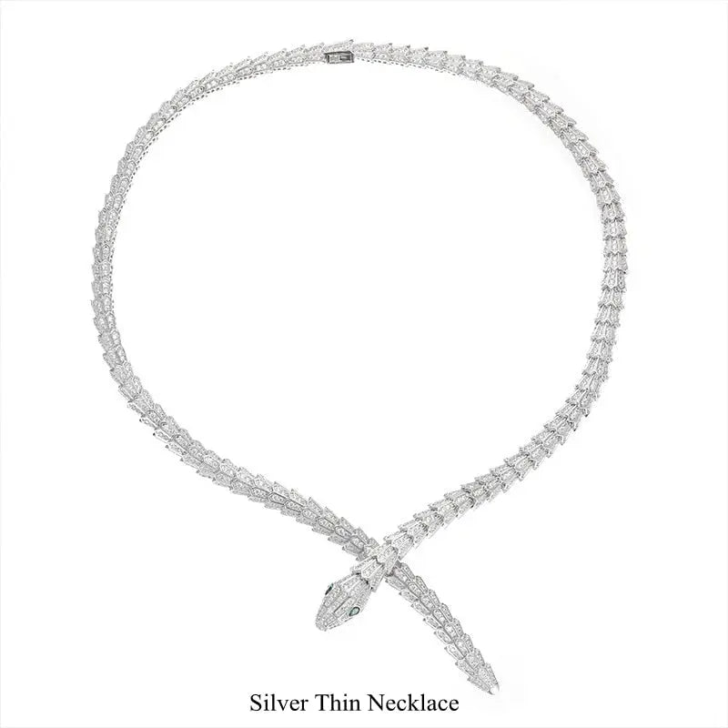 Designer Snake Jewelry Set