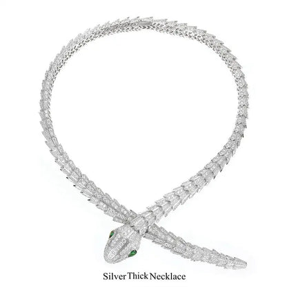 Designer Snake Jewelry Set