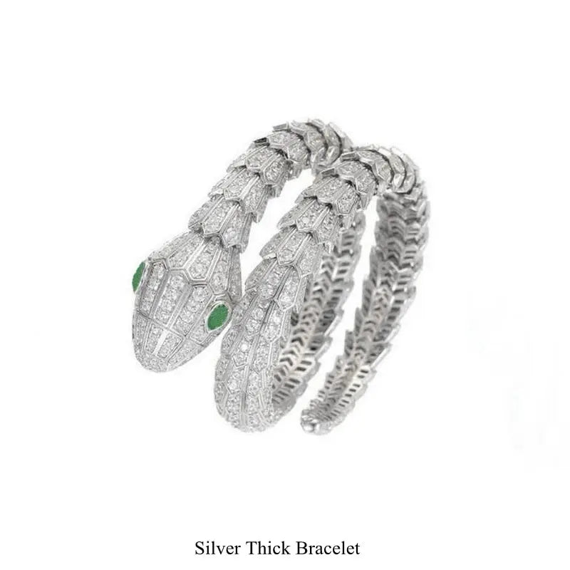 Designer Snake Jewelry Set