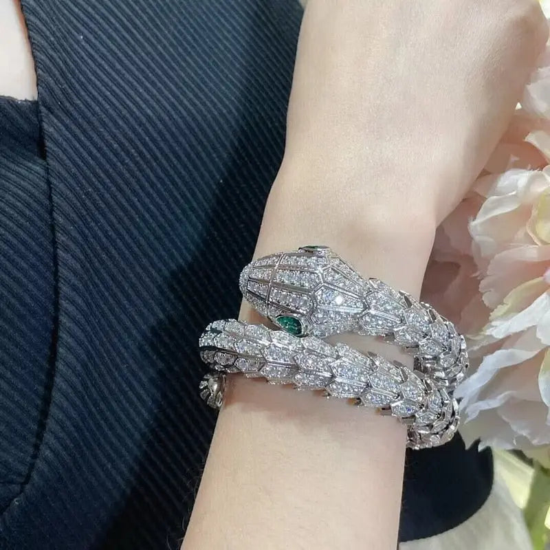 Designer Snake Jewelry Set
