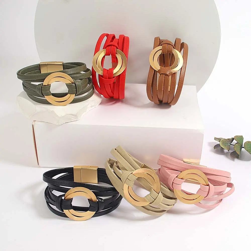 Double Circle Metal Charm Coco & Dee
