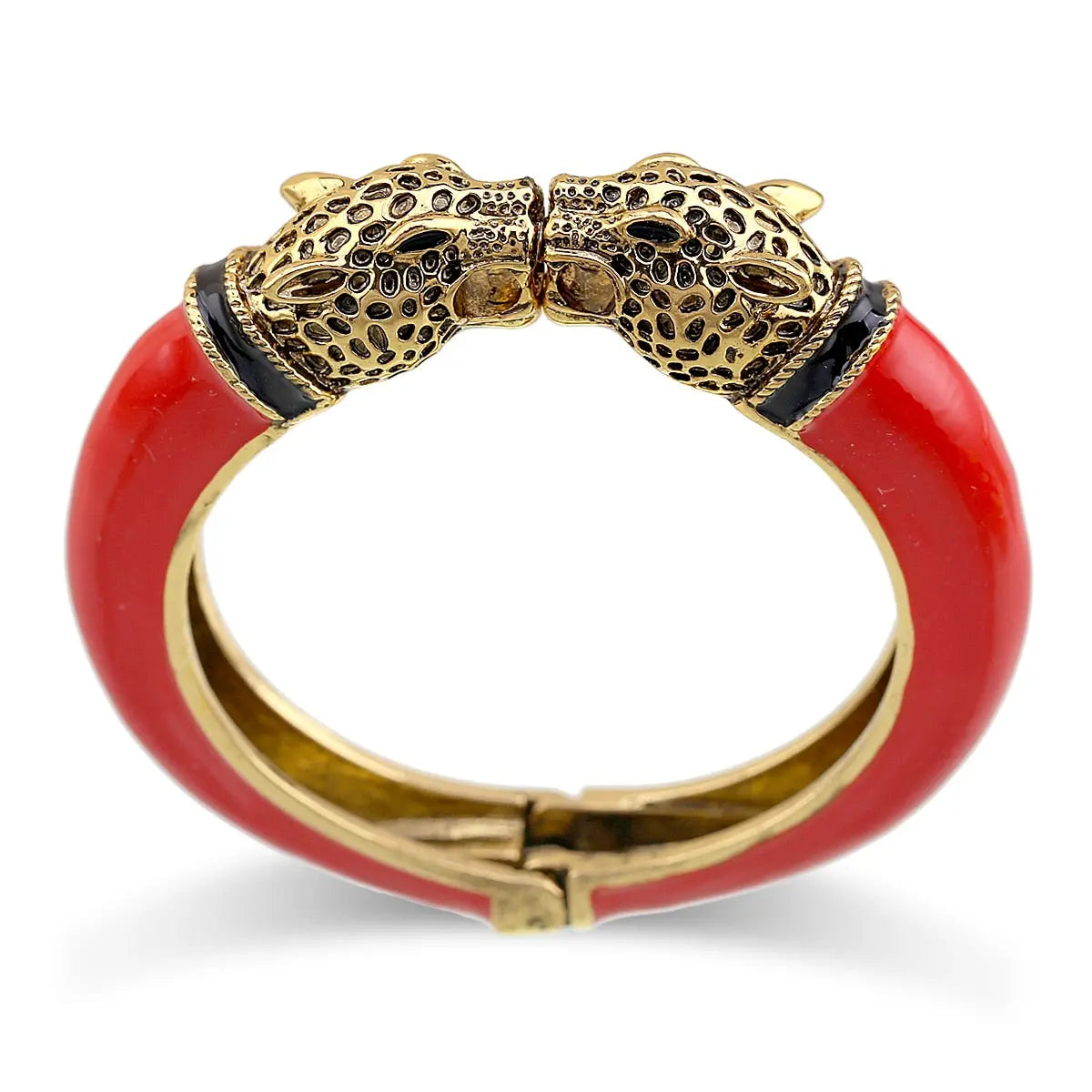 Double Leopard Bangle