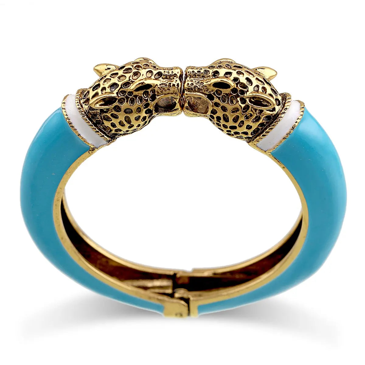 Double Leopard Bangle