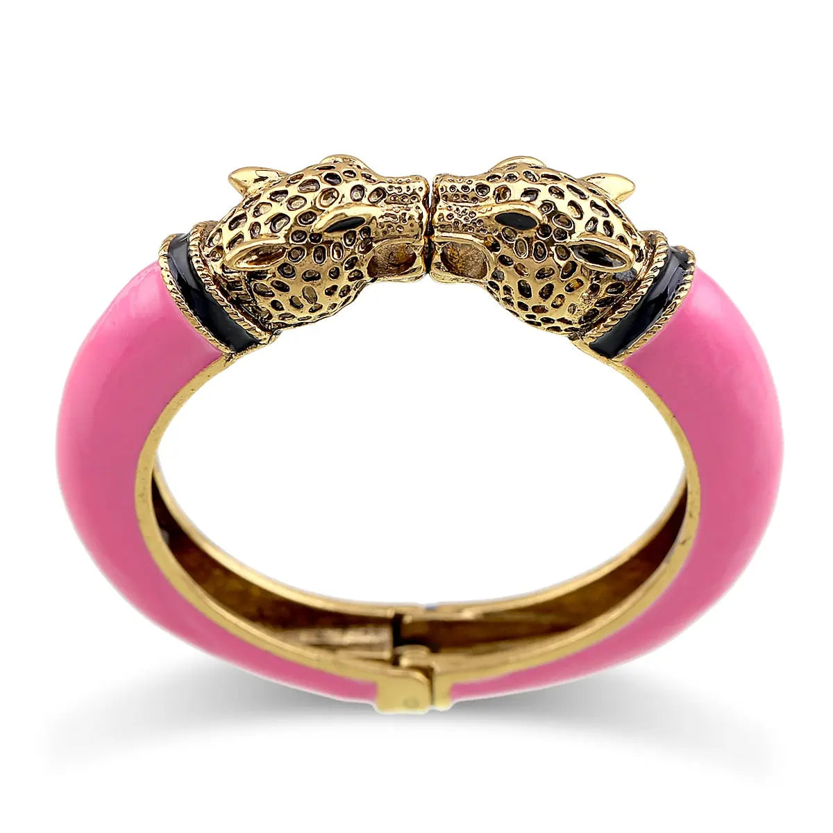 Double Leopard Bangle