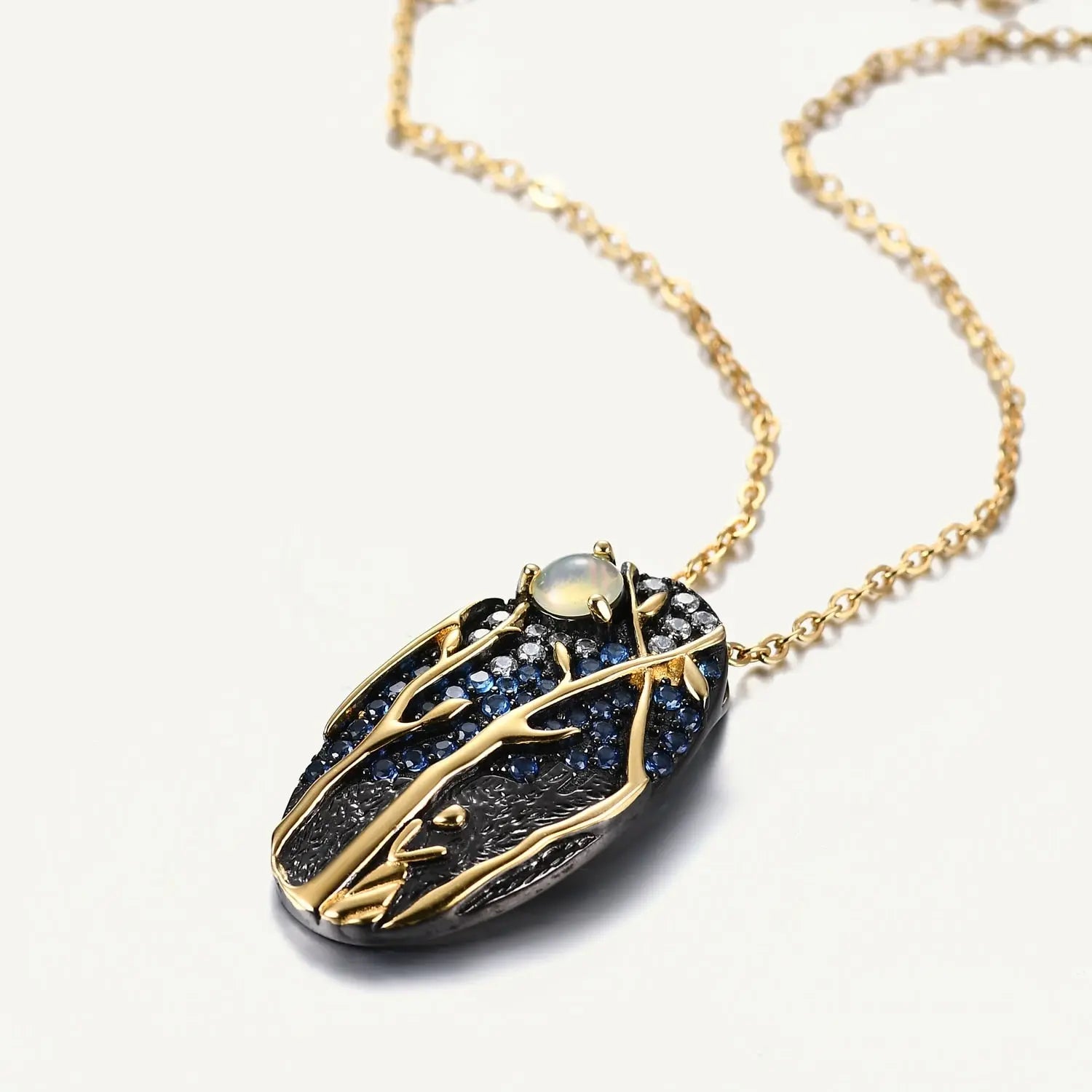 Ethiopia Opal Pendant Coco & Dee