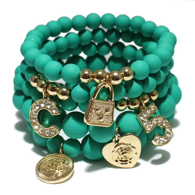 Ferra Natural Stone Bracelet Coco & Dee