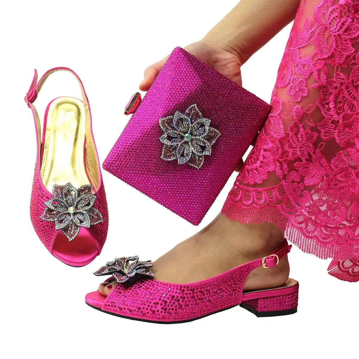 Flora Bag & Shoe Set