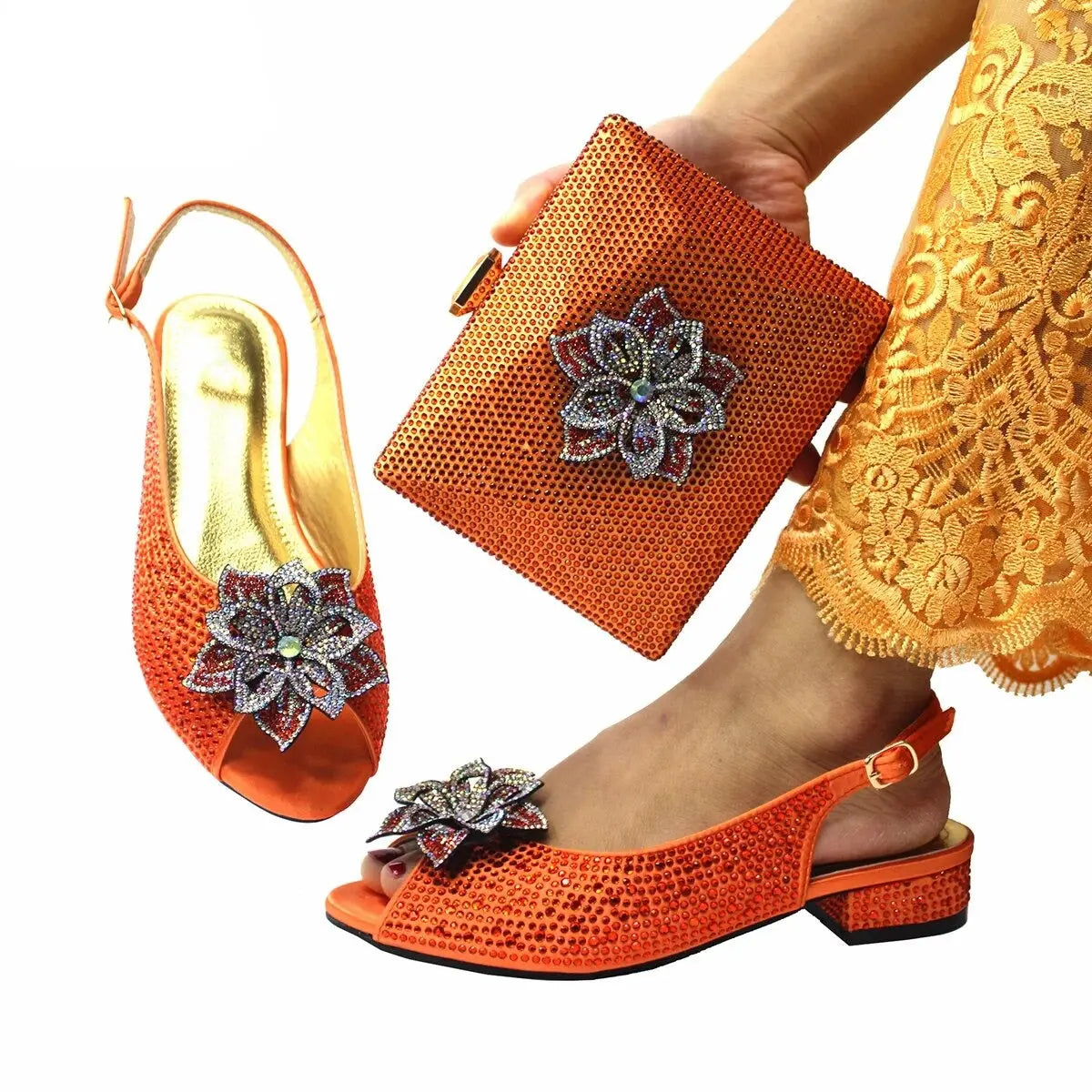 Flora Bag & Shoe Set