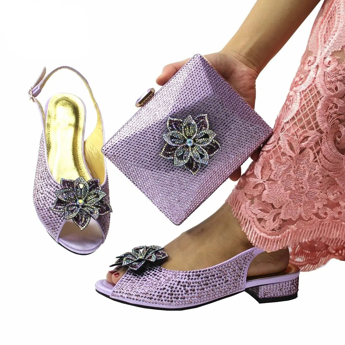 Flora Bag & Shoe Set