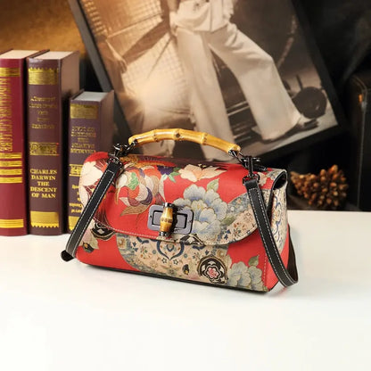 Flora Silk Handbag