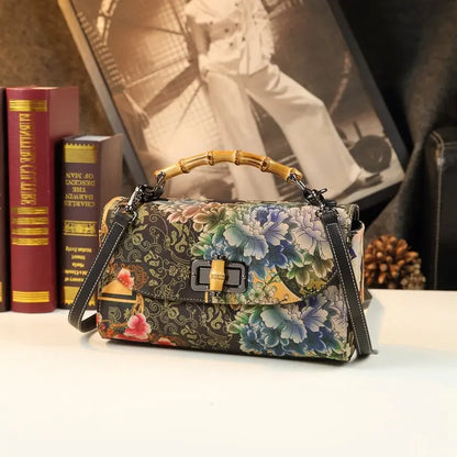 Flora Silk Handbag