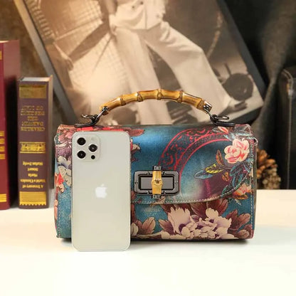 Flora Silk Handbag