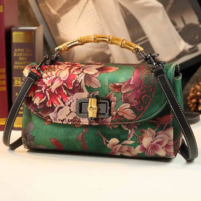 Flora Silk Handbag