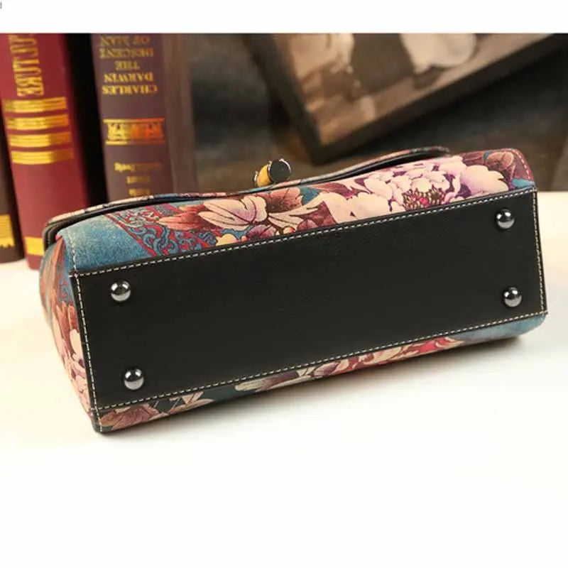 Flora Silk Handbag