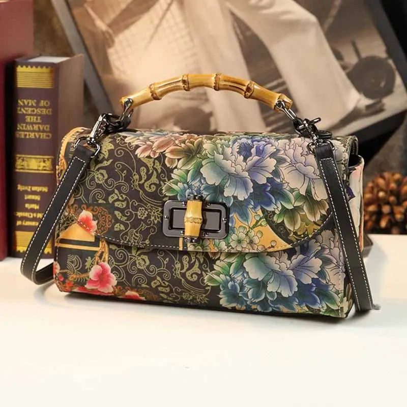 Flora Silk Handbag