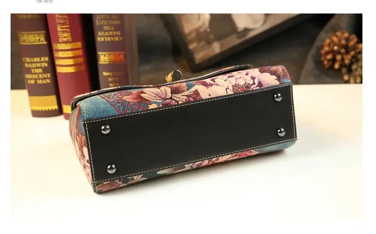 Flora Silk Handbag