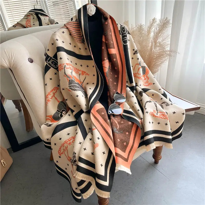 Floral Print Shawl Coco & Dee