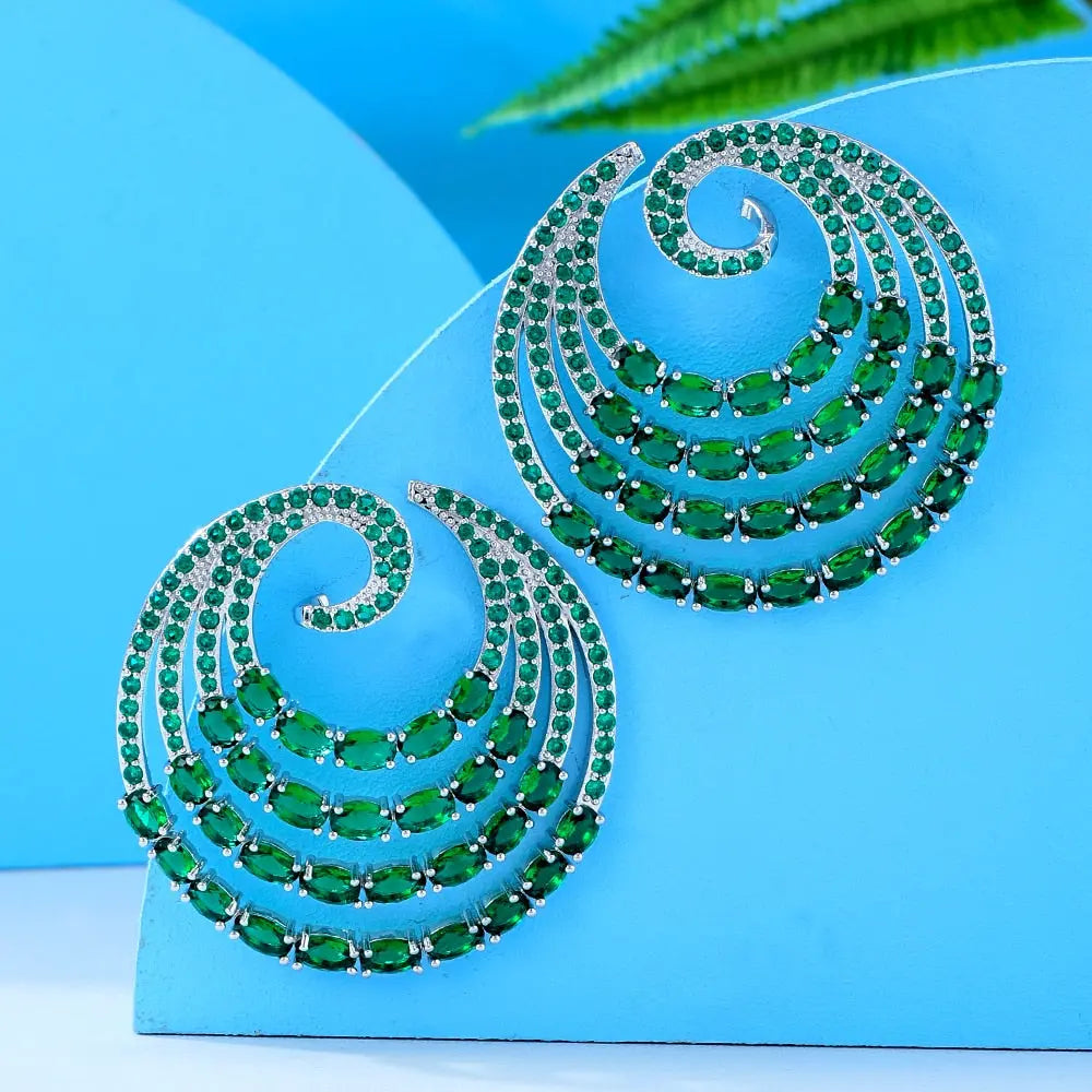 Flowers Circle Earrings Coco & Dee
