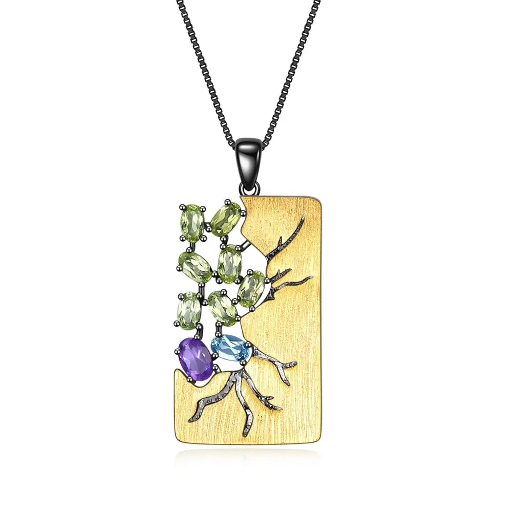 GEM  Sterling Silver Pendant Coco & Dee