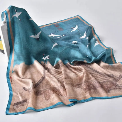 Greco Silk Scarf Coco & Dee