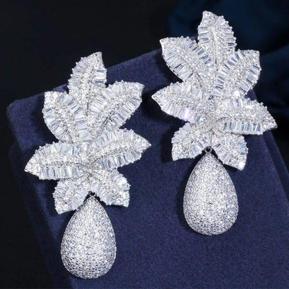 Leaves Drop Earrings
