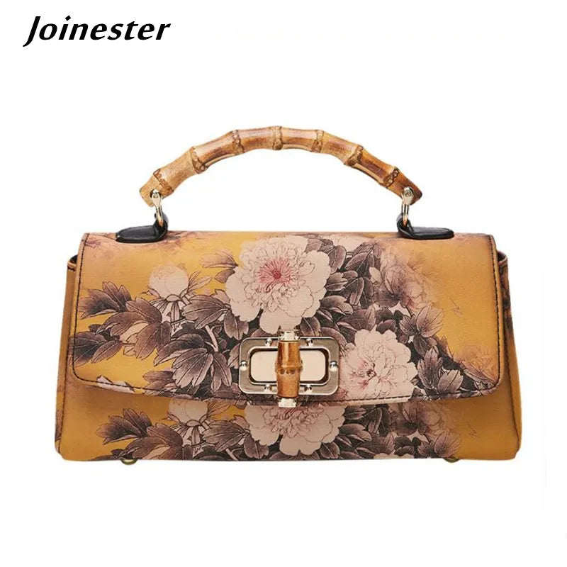 Flora Silk Handbag