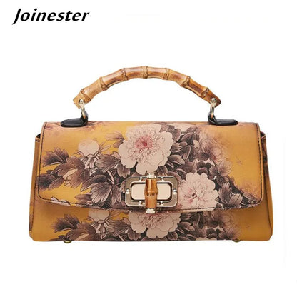 Flora Silk Handbag