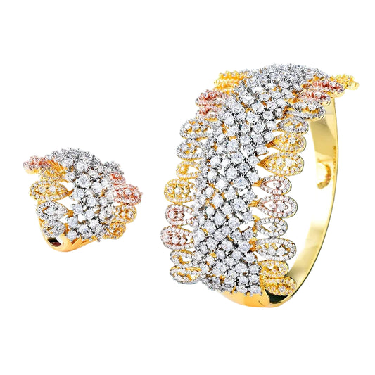 Victoria Bangle & Ring Set