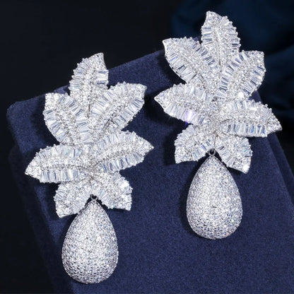 Leaves Drop Earrings