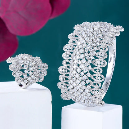 Victoria Bangle & Ring Set
