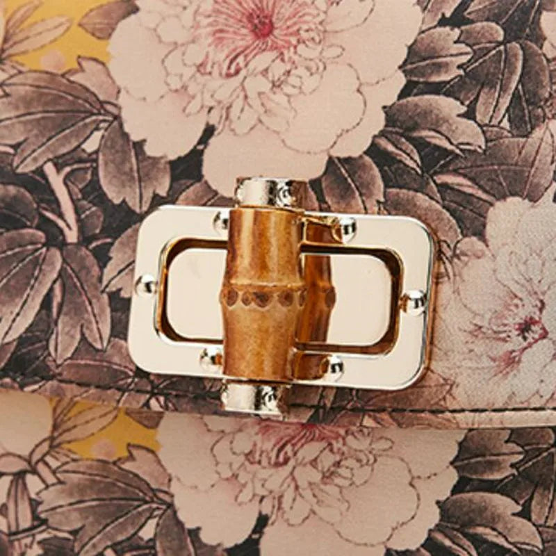 Flora Silk Handbag