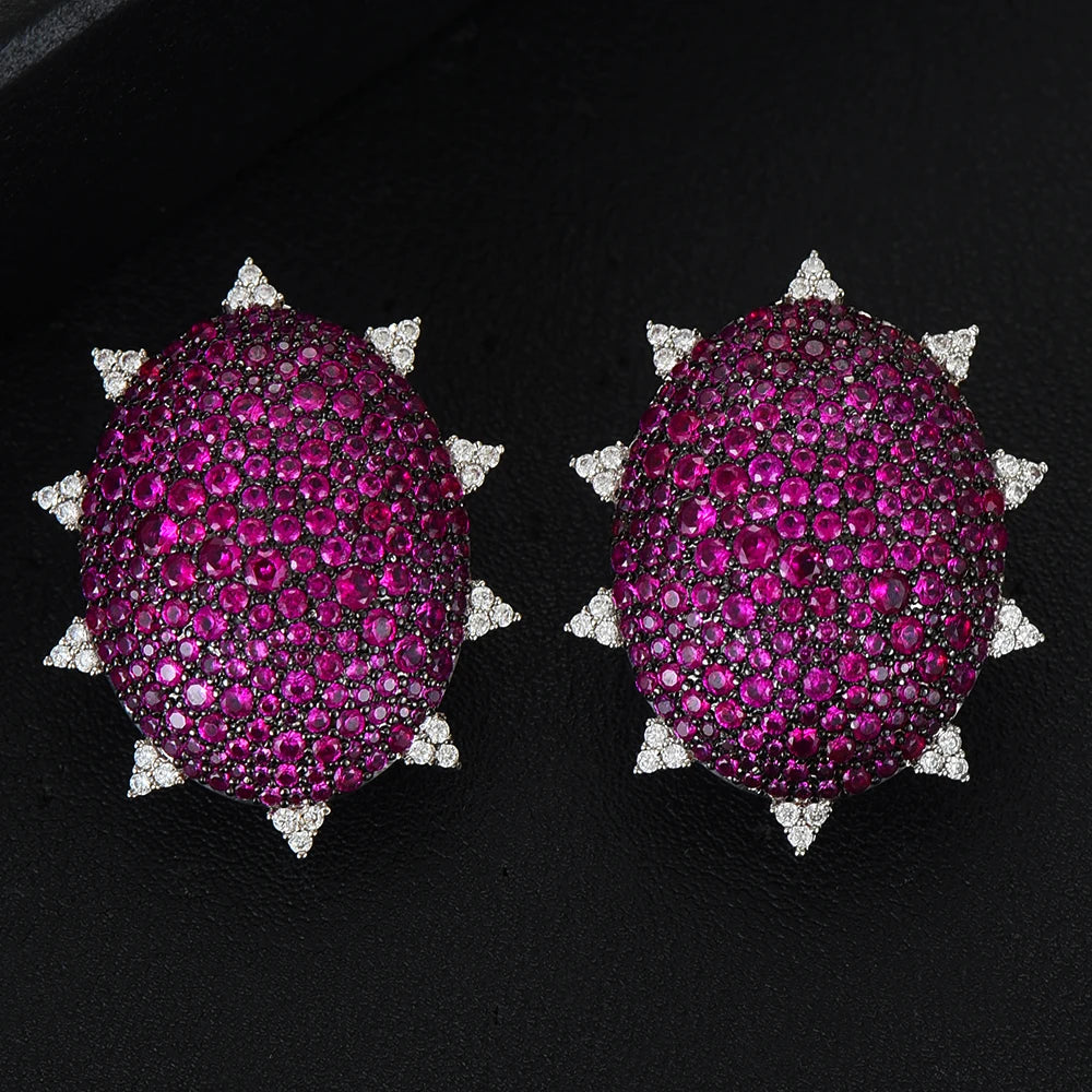 Nina Oval Earrings Coco & Dee