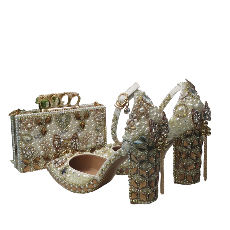 Sharara Shoe & Bag Set
