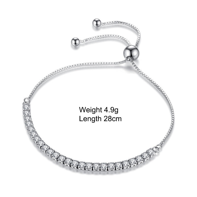 Sparkle Silver Bracelet Coco & Dee